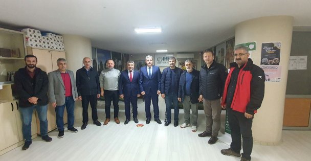 Civelek ve Şayir'den İHH'ya taziye ziyareti