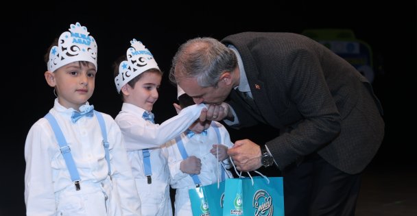 Çocuk kulübü öğrencileri Kurana geçme heyecanı yaşadı
