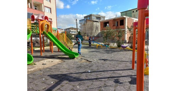 Çocuk Parkları Yaza Hazır