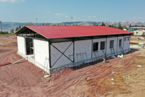 Çocuk Trafik Eğitim Parkı Yapı İnşası Tamamlandı
