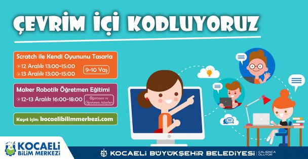 Çocuklar Çevrimiçi Öğrenecek