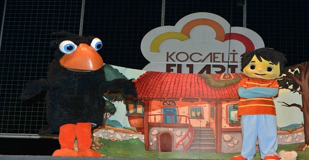 Çocuklar, Ege ile Gaga'nın Maceralarına Ortak Oldu