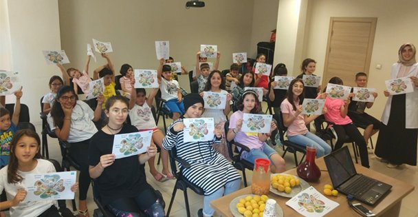 Çocuklar, Gebze'de sağlıklı beslenmenin püf noktalarını öğrendi