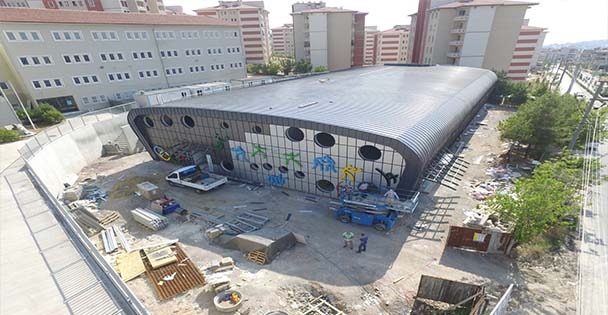 Çocuklar Modern mekânlarda Spor Yapacak