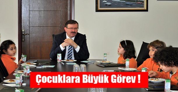 Çocuklara Büyük Görev !