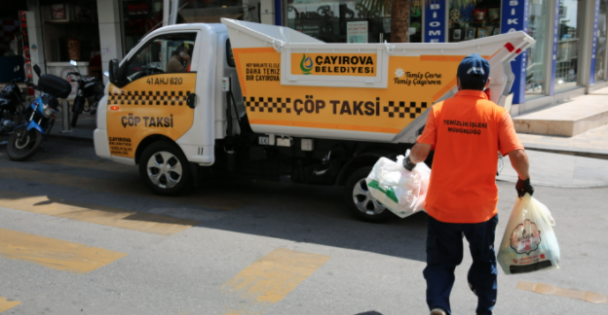 Çöp Taksi Hizmete Başladı