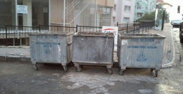Çöpler toplandı