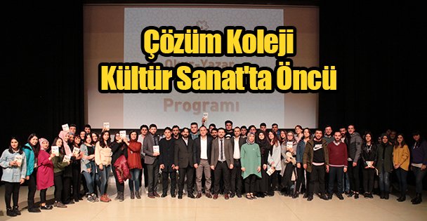 Çözüm Koleji Kültür Sanat'ta Öncü