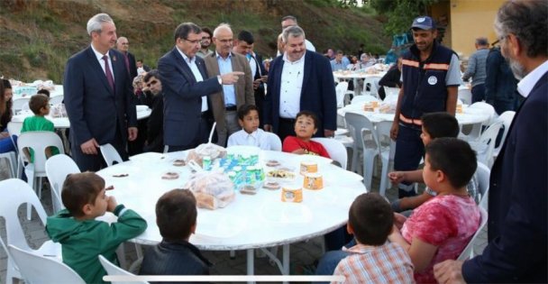 Cumaköy, iftarda buluştu