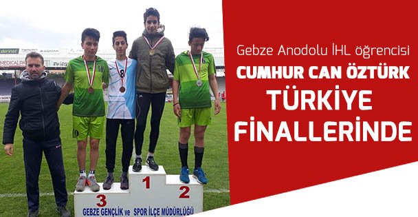 Cumhur Can Türkiye Finallerinde