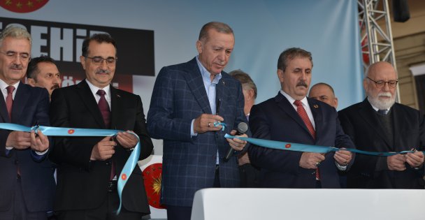 Cumhurbaşkanı Erdoğan: 'Eskişehir'e bugünün rakamlarıyla toplam 67,2 milyar liralık kamu yatırımı yaptık”