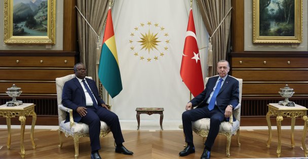 Cumhurbaşkanı Erdoğan, Gine Bissau Cumhurbaşkanı Embalo ile görüştü