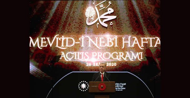 Cumhurbaşkanı Erdoğan, Mevlid-i Nebi Haftası Açılış Programında