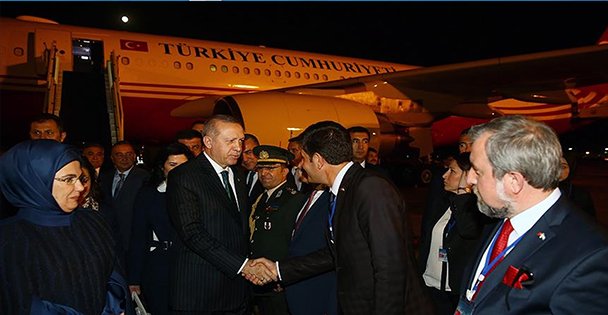 Cumhurbaşkanı Erdoğan Özbekistan'da