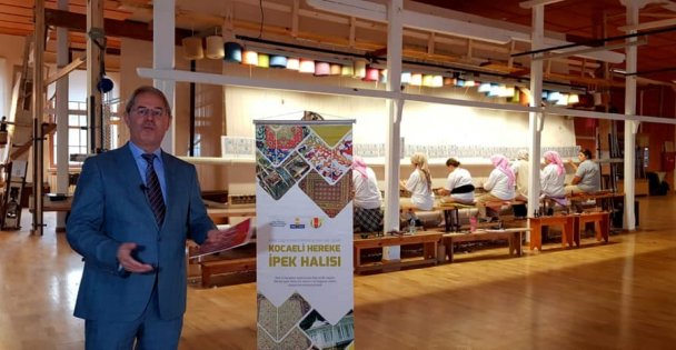 Cumhurbaşkanı Erdoğan'a Kocaeli'nin Dünya Markası Hereke İpek Halı Raporu