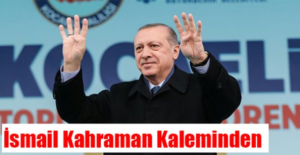 Cumhurbaşkanı Erdoğan'ın Kocaeli Mitinginden notlar!