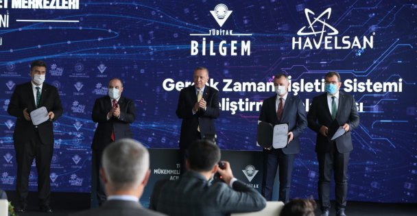 Cumhurbaşkanı Erdoğan'nın katılımıyla imzalar atıldı