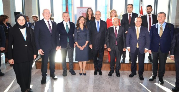 Cumhuriyet Bayramı Resepsiyonu'na katıldı