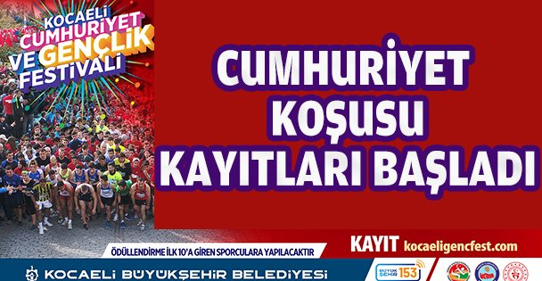 'Cumhuriyet Koşusu” için başvurular başladı