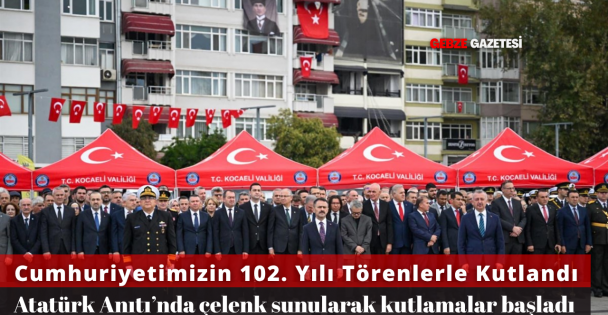CUMHURİYETİN 102....