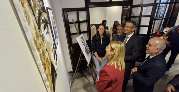 'Cumhuriyetin 103. Yılı ve Sanat” Karma Sergisi Açıldı