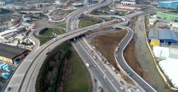 D-100 Dilovası Batı Kavşağında artık su baskını olmayacak 