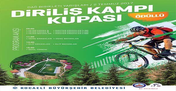 Dağ Bisikleti Yarışları Pazar günü yapılacak