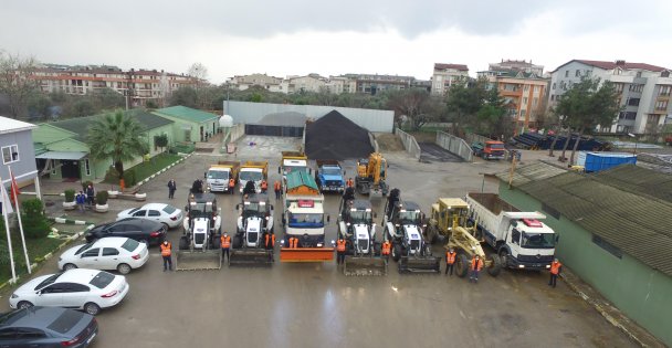 Darıca Belediyesi Karla Mücadeleye Hazır