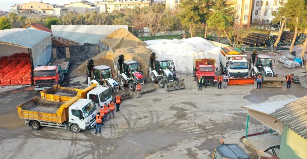 Darıca Belediyesi Karla Mücadeleye Hazır
