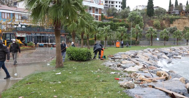 Darıca Belediyesi, Lodosun Yaralarını Sarıyor