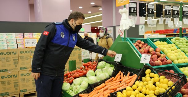 Darıca Belediyesi Zabıta Ekiplerinden Marketlere KDV İndirimi Denetimi