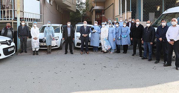 Darıca Belediyesi'nden filyasyon ekiplerine araç desteği