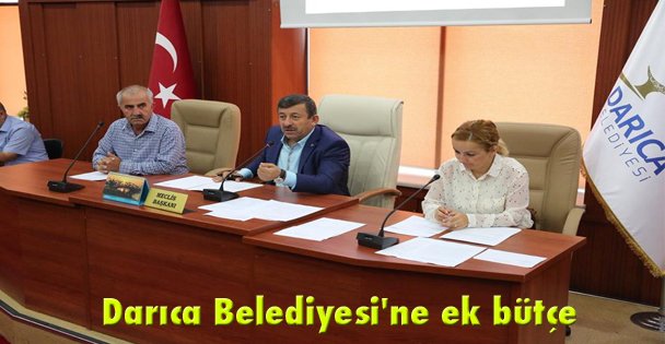 Darıca Belediyesi'ne ek bütçe