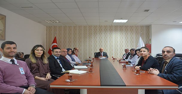Darıca Farabi Devlet Hastanesi yönetimi toplandı