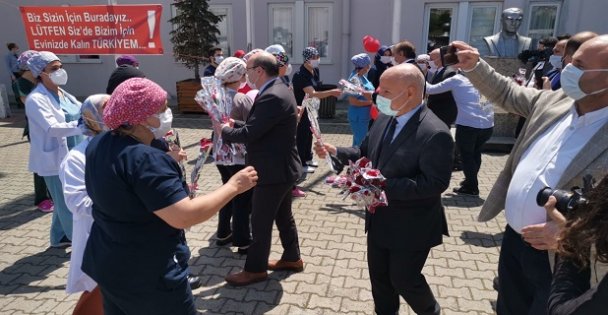 Darıca Farabi Hastanesinde Hemşireler Günü etkinliği