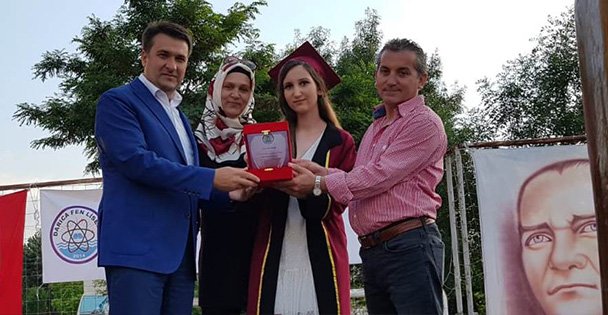 Darıca Fen Lisesi ilk mezunlarını verdi