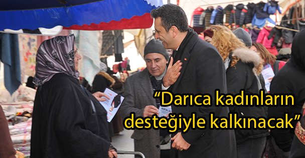 'Darıca kadınların desteğiyle kalkınacak”