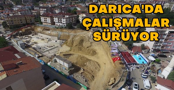 Darıca Kapalı Pazar Yerinde Çalışmalar Devam Ediyor