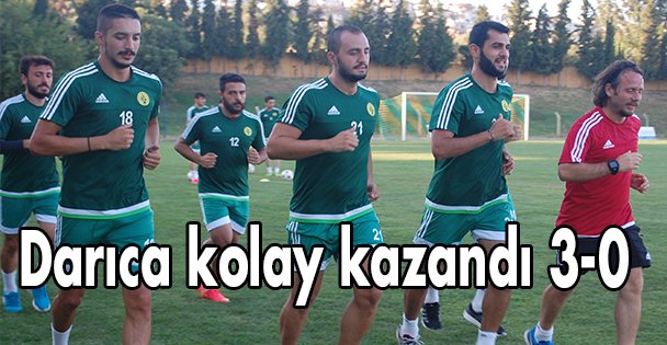 Darıca kolay kazandı 3-0