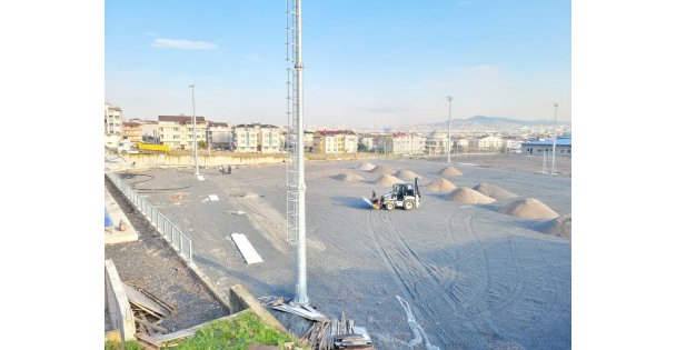 Darıca Nene Hatun Stadında Sıra Çim Serimine Geliyor