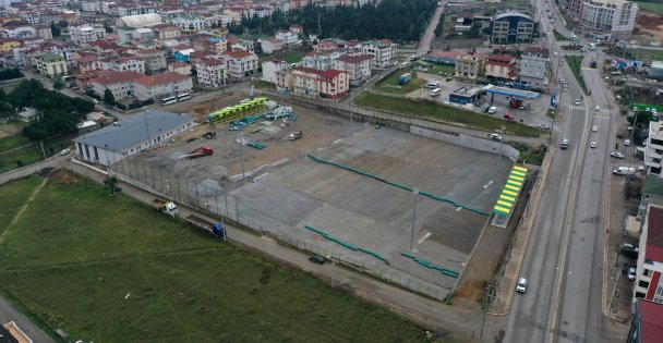 Darıca Nene Hatun Stadı'nda yoğun tempo