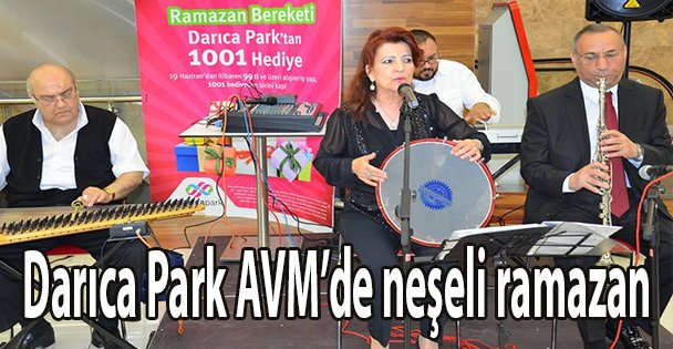 Darıca Park AVM'de neşeli ramazan