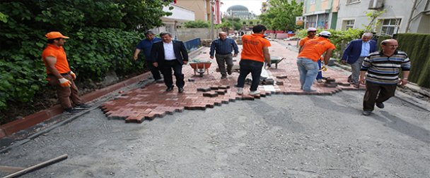 Darıca Parke Yollarla Örülüyor