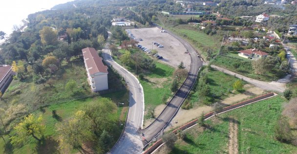 Darıca sahil parkı içerisinde yol konforu arttırılıyor