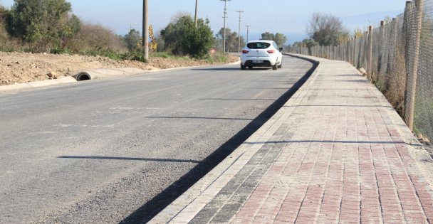 Darıca sahil parkı içindeki yol konforu arttırıldı