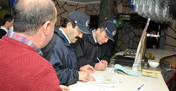 Darıca Zabıtasından Yılbaşı Denetimleri