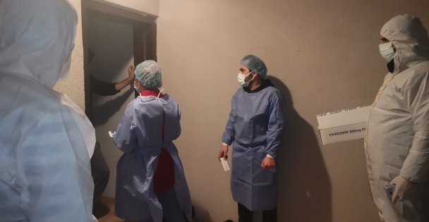 Darıca'da 5 bina karantinaya alındı