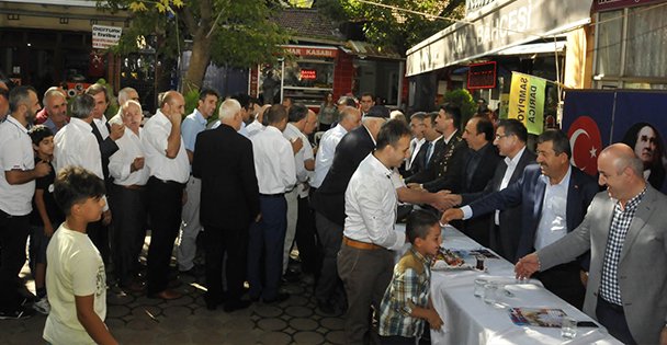 Darıca'da buruk bayramlaşma