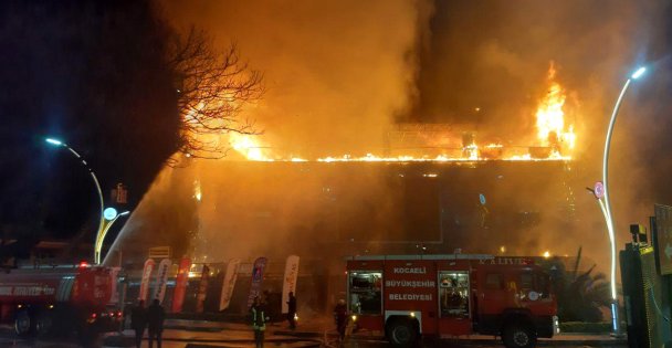 Darıca'da büyük  yangın