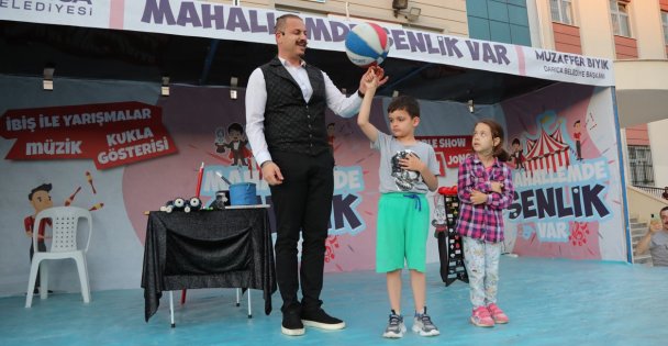 Darıcada çocuklar için mahalle şenlikleri başlıyor